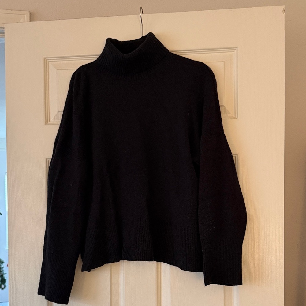 J. Crew Charcoal Knit Sweater